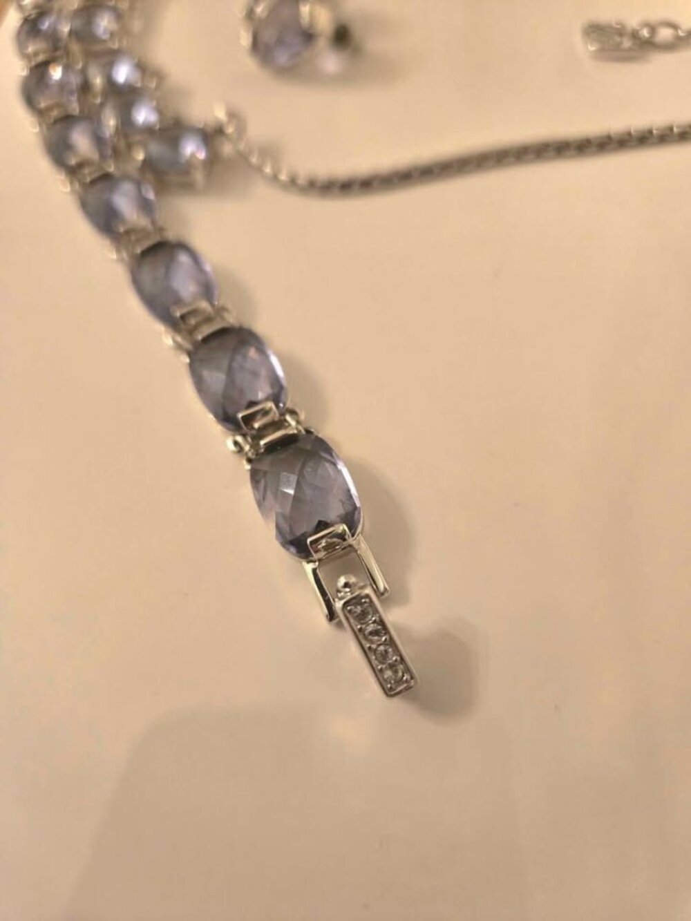 Swarovski full set - necklace, earrings, bracelet